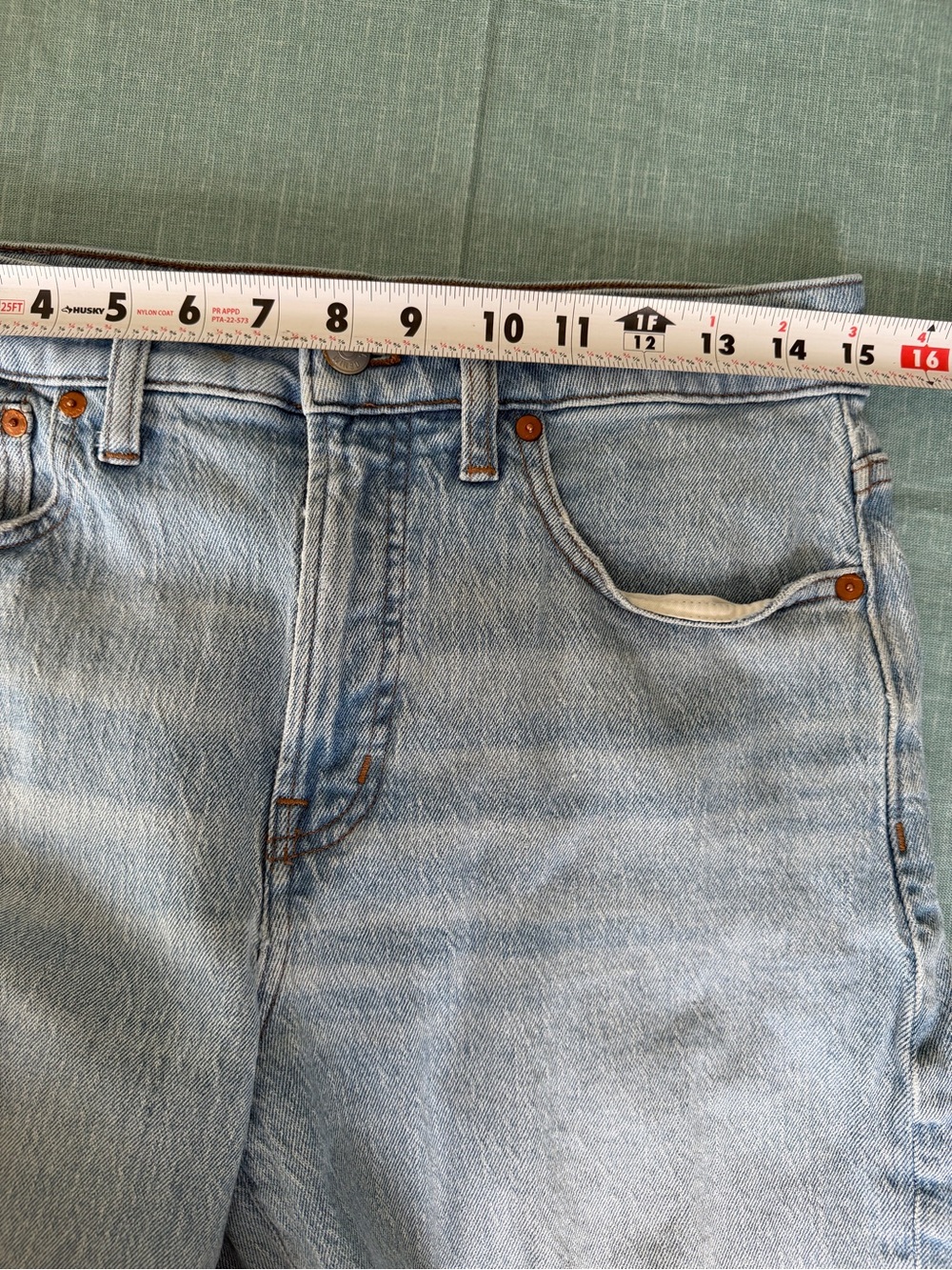 Madewell Curvy Perfect Vintage Wide-Leg Crop Jeans Sz 28, modern retro, coastal - Picture 3 of 10
